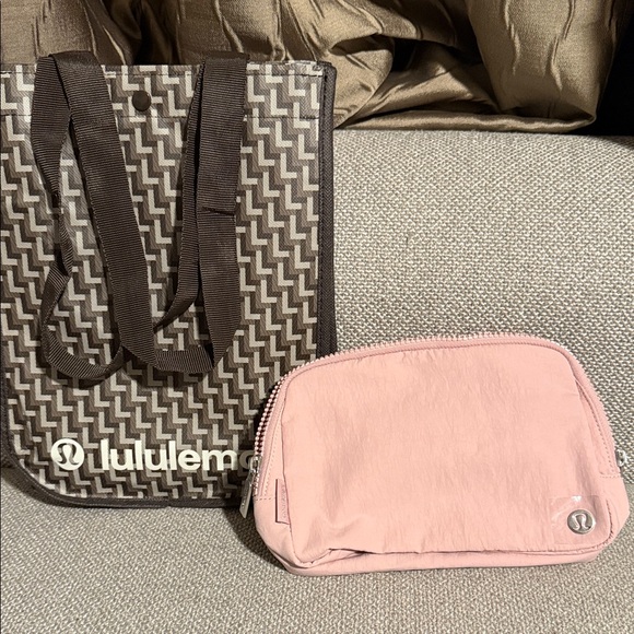 lululemon athletica Handbags - Lululemon Pink Everywhere belt bag large and shopper